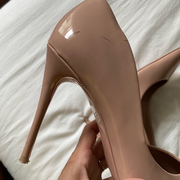 ALDO nude pointed toe Heels - Picture 9 of 13